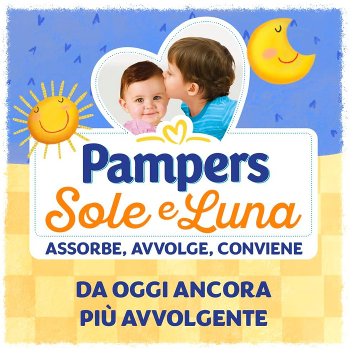 Підгузки Pampers Sonne und Mond, розмір 6 (15-30 кг), 78 шт