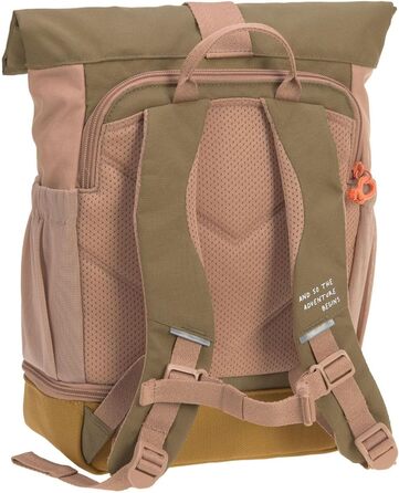 Дитячий рюкзак LÄSSIG Rolltop з грудним ременем, водовідштовхувальний, 11 л, коричневий