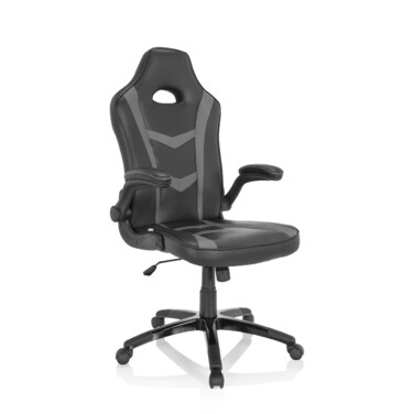 Офісне крісло / крісло керівника GAME SPORT B імітація шкіри чорний HJH OFFICE