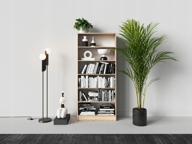 Стелаж Meble Pitus 80 x 180 x 30 см, дуб сонома