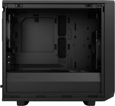Корпус Fractal Design Meshify 2 Nano Black TG Dark Tint, скляна панель, чорний, компактний формат, для ігрового ПК