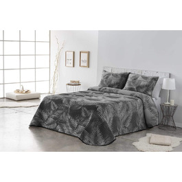 Легка стьобана ковдра VIALMAN Sofia 30 для двоспального ліжка, 250x270 см, сіра