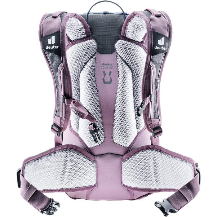 Жіночий велосипедний рюкзак Deuter Attack 14 SL з протектором, 14 л, синій Marine-grape