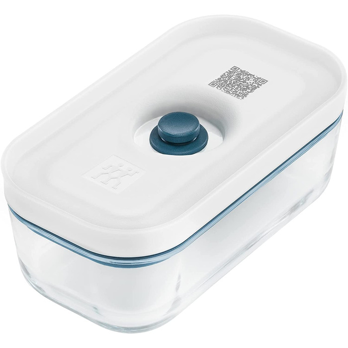Набір для вакуумування ZWILLING Fresh & Save: ручний вакуумний насос та скляний контейнер S, білий La Mer