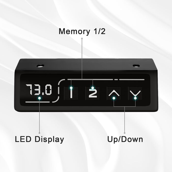Електричний підйомний стіл Homall з регулюванням висоти, USB-портом та таймером нагадування, робочий стіл для роботи стоячи та сидячи (Бежевий, 120 x 60 см)