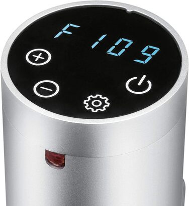 ProfiCook® Sous Vide Garer PC-SV 1159: Су-від прилад з Wi-Fi, 1000 Вт, діапазон температур 0-90°C, автоматичні програми, корпус з алюмінію, LED дисплей, функція автоматичного вимкнення