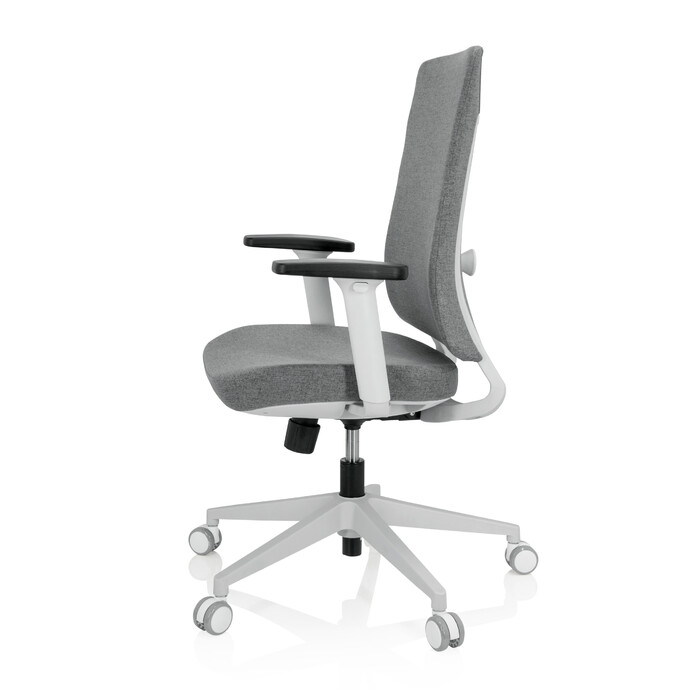 Офісне крісло COMFIO WP з тканини сірого кольору hjh OFFICE