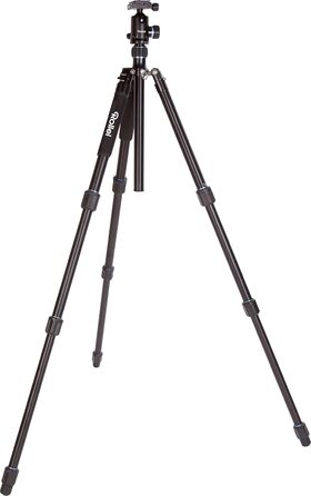 Штатив Rollei C6i з головкою та чохлом, алюмінієвий, сумісний з Arca Swiss, чорний