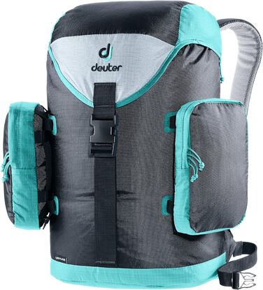 Унісекс міський рюкзак Deuter Lake Placid 27 л чорний