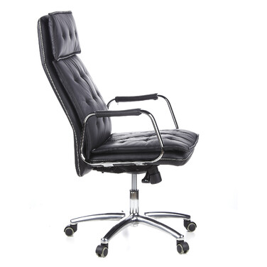 Офісне крісло / Крісло для керівника VILLA 20 Nappa Leather Black hjh OFFICE