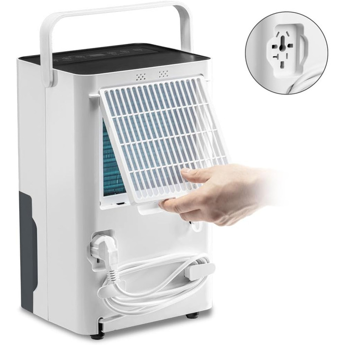 Повітряний осушувач електричний Trotec TTK 33 E 14 л/добу, для кімнат до 15 м² / 37 м³