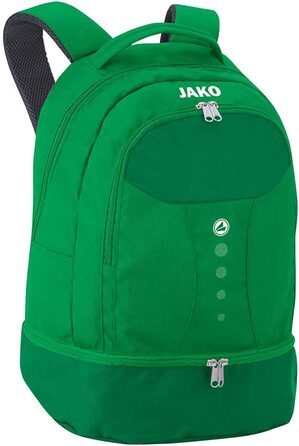 Унісекс рюкзак JAKO Striker 0, спортивний, зелений, універсальний розмір