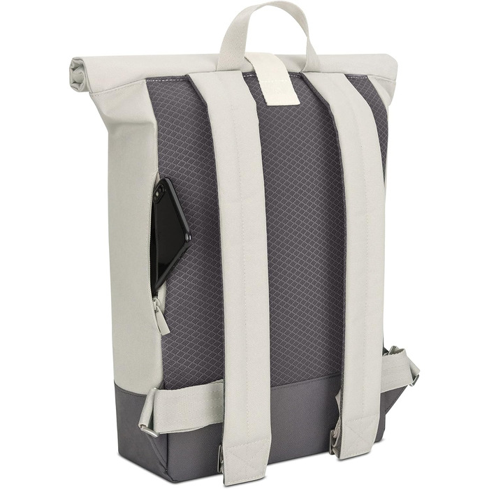 Рюкзак Johnny Urban Ryan Rolltop для ноутбука, водостійкий, пісочний, унісекс, для міста, бізнесу, велосипеда, екологічний