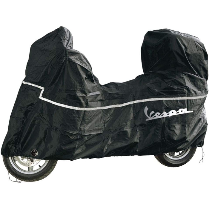 Водонепроникний чохол для скутера Vespa GTS/GTV, складний, чорний, всепогодний