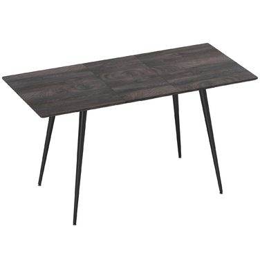 Розсувний обідній стіл, стіл-трансформер на 6-8 осіб, кухонний стіл із міцними сталевими ніжками