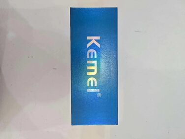 KEMEI 2242 Професійна машинка для стрижки волосся для чоловіків, електрична бездротова, з DLC лезами, турбо-мотор 5000-9000 об/хв, USB зарядка