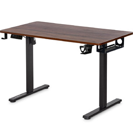 Стіл Mealux PowerDesk Lite XL Walnut (арт. EVO-202 Lite Walnut/B)