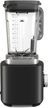 Блендер стаціонарний KitchenAid 5KSB2073EPL Pure Power чорний матовий, 1.5 л, 10 швидкостей, для смузі та супів
