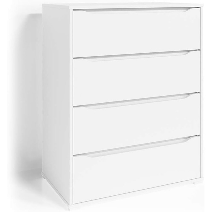 Комод Vicco Ruben білий 80x102 см, великий розмір