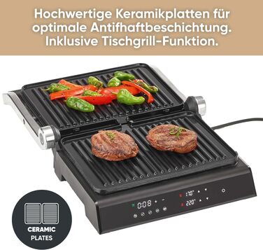 Контактний електрогриль 3-в-1 Severin Kontakt-Grill Sevini Flex, 2000W