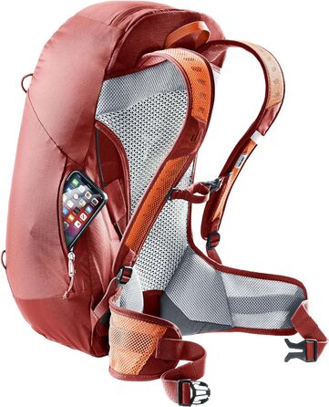 Рюкзак туристичний Deuter AC Lite 23 л, червоно-оранжевий