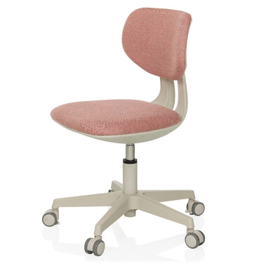 Дитячий письмовий стілець / дитячий стілець KIDDY CLASSIC тканина рожевий hjh OFFICE