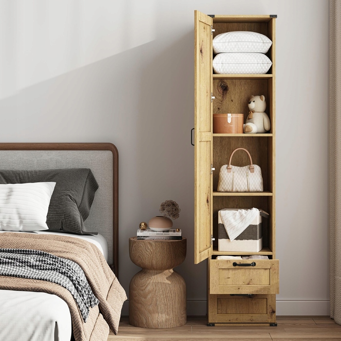 Стелаж Matkam 40 x 180 x 30 см, дуб артизан