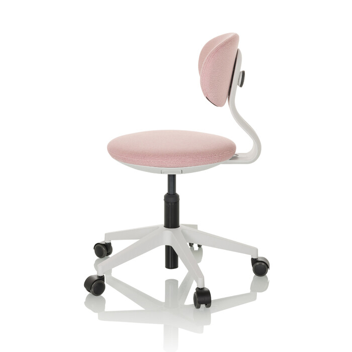 Дитячий письмовий стілець / дитячий стілець MINIMOVO тканина рожевий hjh OFFICE