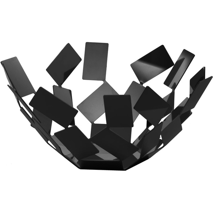 Електричний чайник Alessi Plissé MDL06 B, 1.7л, термопластик, чорний, 2400W, з європейським штекером