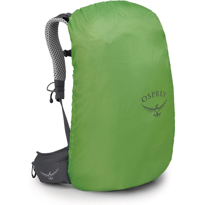 Туристичний рюкзак Osprey Stratos 34 для чоловіків, Tunnel Vision Grey