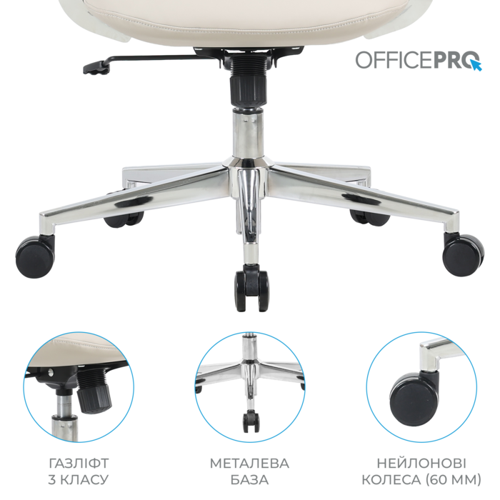 Крісло офісне OfficePro Shift OC533G Gray