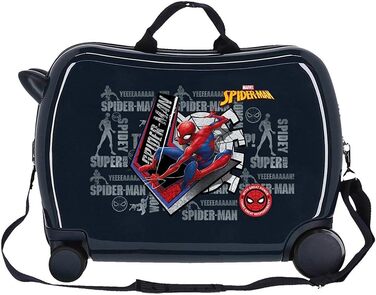 Дитячий чемодан Marvel Great Power, 50x38x20 см, синій, для подорожей