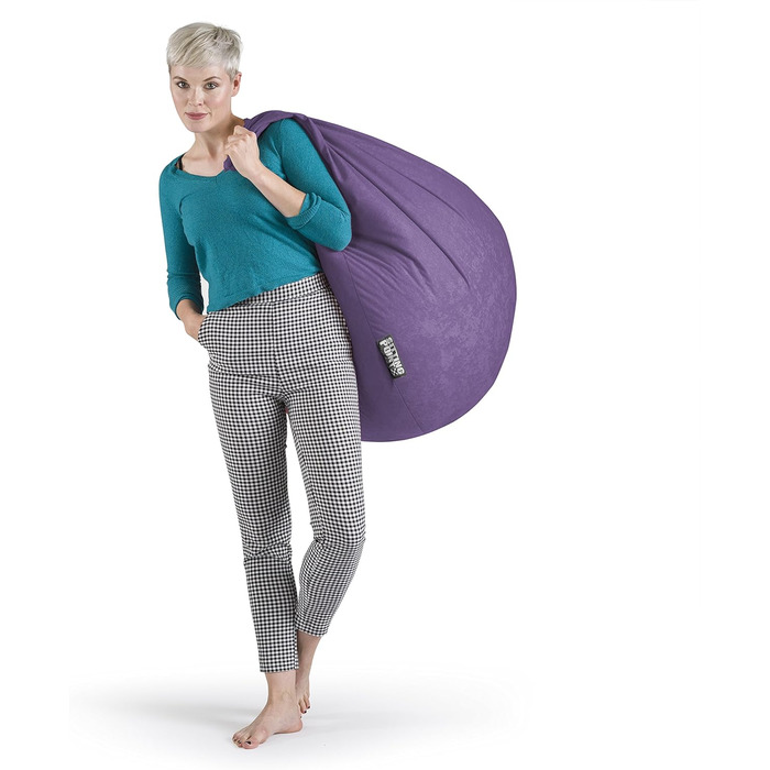 Крісло-мішок SITTING POINT by MAGMA Easy XL 220 л, фіолетове