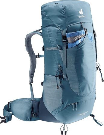 Рюкзак для трекінгу Deuter Aircontact Lite 40+10 л, легкий, атлантик-інк, однотонний