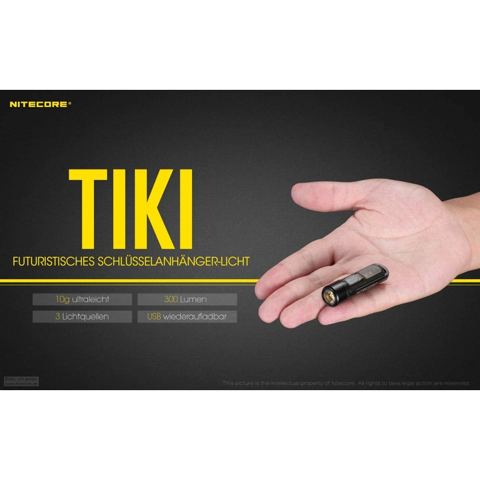 Ліхтар налобний Nitecore чорний універсальний