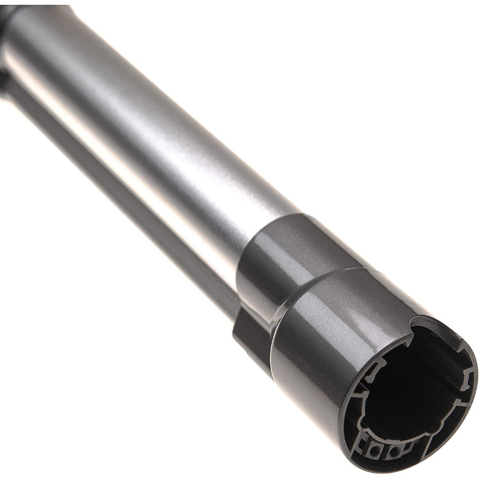 vhbw Трубка для пилососа, сумісна з Dyson SV10, V10, V11, V11 Outsize, V15 Detect Absolute, телескопічна, 44,5-66,5 см, срібляста