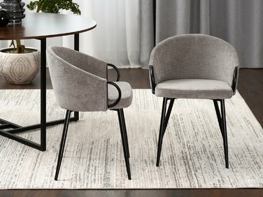 Стілець Mebel-Partner, тканина, бежевий, 1 шт.