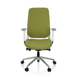 Офісне крісло / поворотне крісло CHIARO T4 WHITE тканина зелена hjh OFFICE