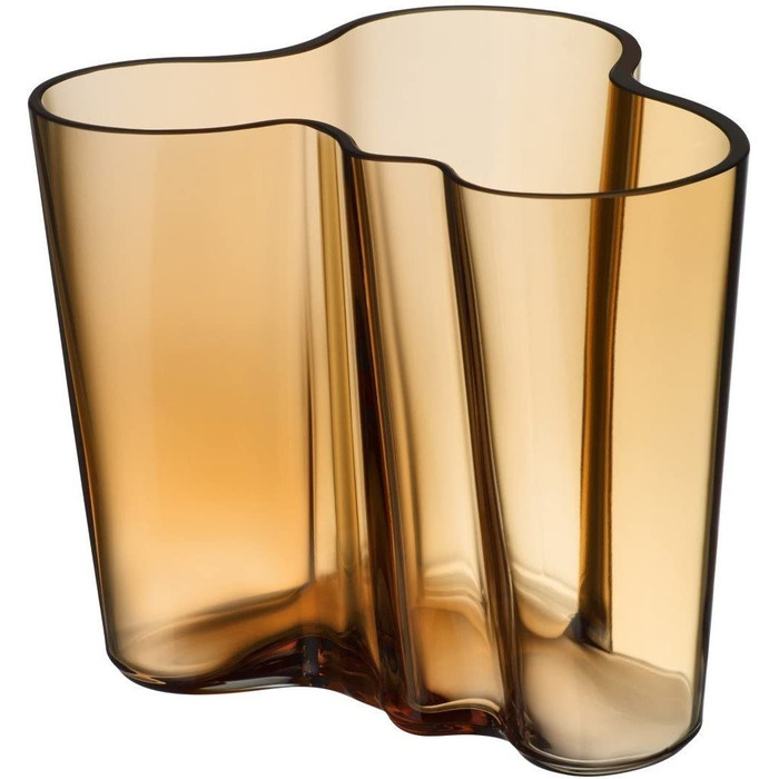 Ваза Iittala Alvar Aalto Collection 95 мм, колір Desert, скло, дизайнерська