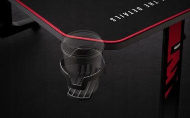 Ігровий стіл Diablo Gaming для ПК та комп'ютера, 160x75x75 см, чорний