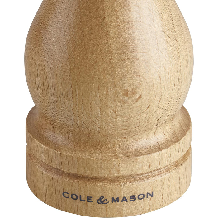 Перцемолка Cole & Mason HA0624P Beech Capstan Precision+, натуральний бук, 165 мм