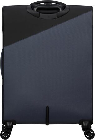 Валіза American Tourister Daring Dash Spinner M, розширювана, 66.5 см, 67/75 л, чорний/сірий