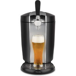 H.Koenig Bierzapfanlage BW1778: Система для пива з нержавіючої сталі, інтегрована охолодження 4°C, сумісна з 5л кегами, професійне використання