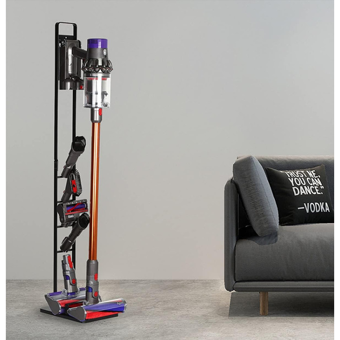 Підлогова стійка-держатель для пилососів Dyson V6 V7 V8 V10 V11 V12 V15 DC30-DC74, аксесуари для акумуляторних пилососів