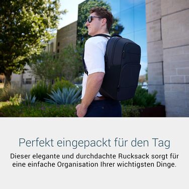 Рюкзак для ноутбука Dell EcoLoop Backpack CP5626, 23л, чорний, з перероблених матеріалів