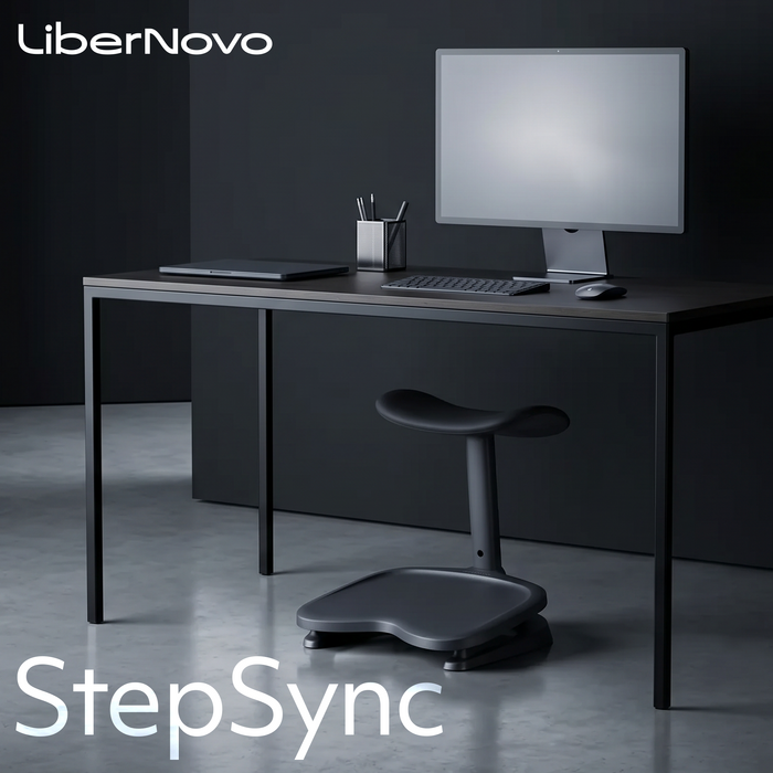Ергономічна підставка для ніг LiberNovo StepSync Footrest Graphite for Omni Gen