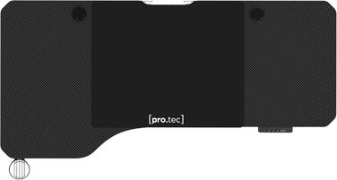 Електричний стіл для роботи pro.tec Oxnard 160x75 см з пам'яттю, регульований, чорний, алюмінієва рама, до 80 кг, тримач для напоїв і гачок для навушників
