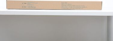 Світильник настінний Klighten LED 20W, 60 см, сучасний, тепле біле світло 3000K, для ванної, вітальні, спальні, сходів, білий