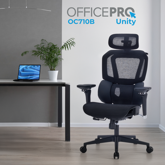 Крісло офісне OfficePro Unity OC710B Black