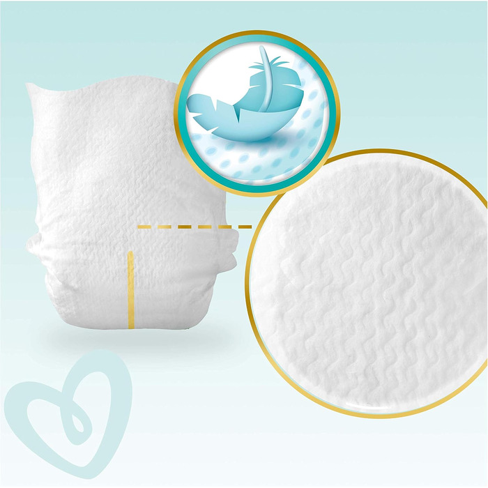 Підгузки Pampers Premium Protection New Baby для новонароджених, розмір 1, 72 шт